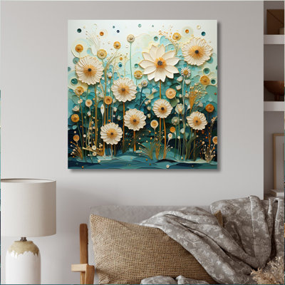 " Green Blue Tranquil Oasis III "
