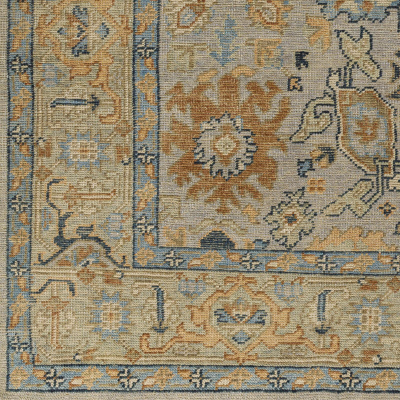 Reign Wool Oriental Area Rug, Rectangle 6' x 9'