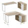 Fort Myers Reversible Multi-Functional Desk with Storage Drawers and Open Shelving