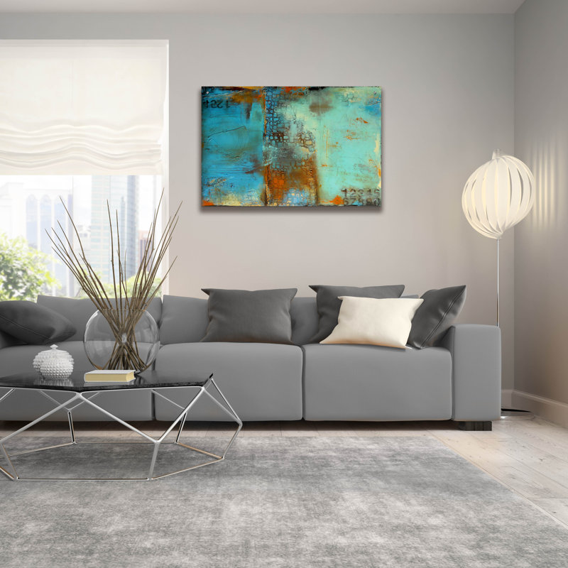«Deja Blue» par Erin Ashley - impression non encadrée, H 24 po x l 36 po x P 0,2 po