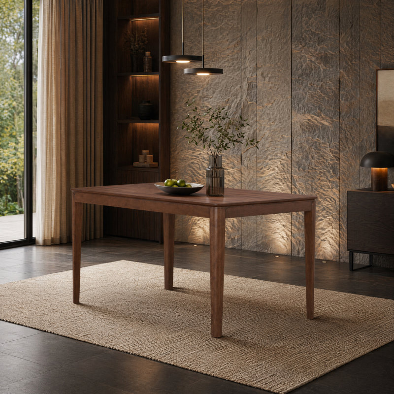 Bristol Wood Dining Table, Walnut