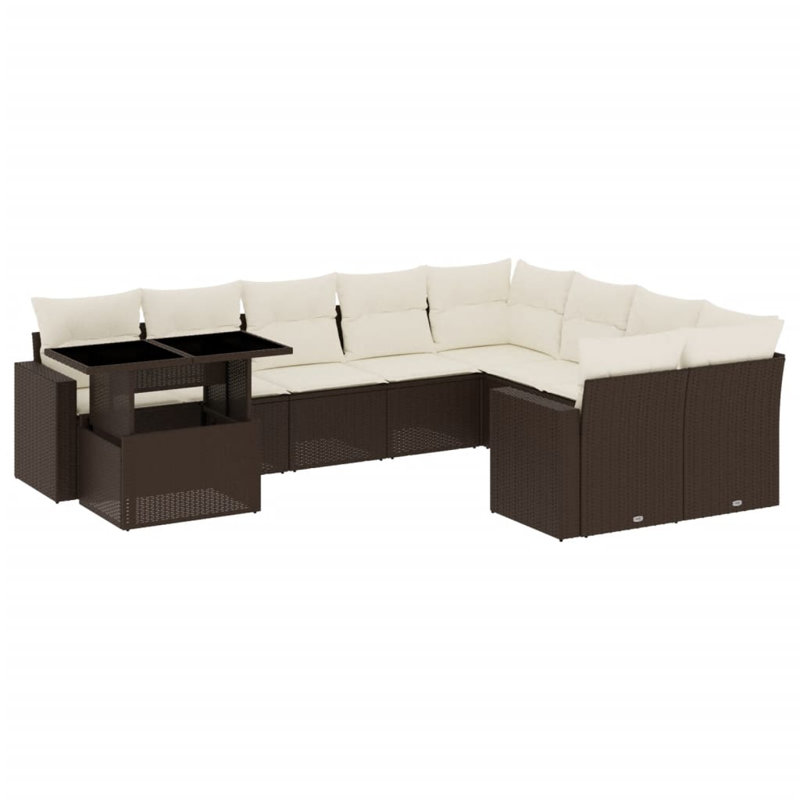 Ensemble de canapé de jardin Vidaxl