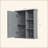 23.6" Bathroom Wall Cabinet