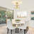 Ivanas 3 - Light Modern Glass Drum Semi Flush Mount Ceiling Light Fixture for Dinning Room Living Room Bedroom Hallway Entryway Kitchen-1500911336