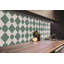 Self Adhesive Vinyl Splashback 39,37x19,68 Inch Wall Tiles Wall Stickers Tile Peel and Stick Sticker
