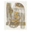 Stroke Layering In Gold L Painting by Guseul Park-26725736-26725735