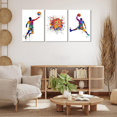 3 Piece Wrapped Canvas Wall Art