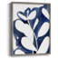Bleu Eucalyptus II, reproduction encadrée - bois massif-433218301