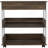 Kitchen Cart, Three Shelves, Four Casters