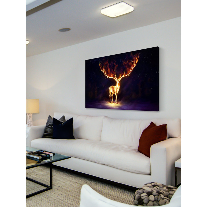 Firewalker by Jonas Jödicke - Wrapped Canvas Print, 61 cm H x 91 cm W