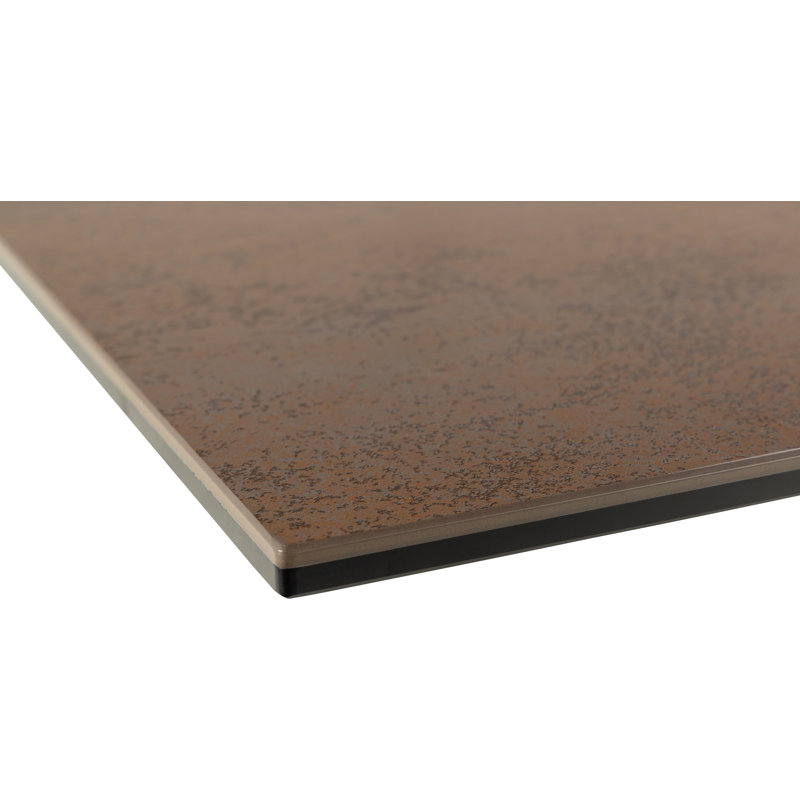 Annaleise Extendable Stone Top Metal Base Dining Table