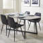 Metal Base Dining Table