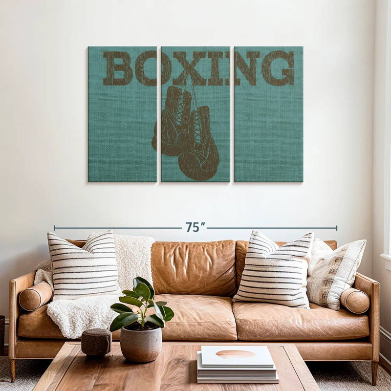 Sireci Boxing Typography, 36" H x 57" W