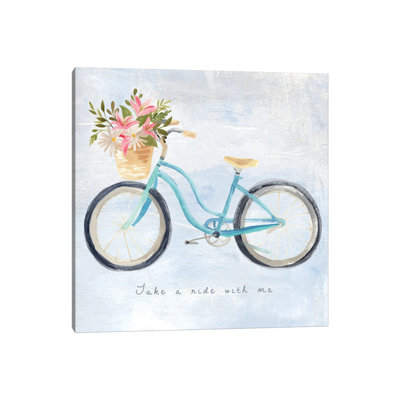 Enjoy The Ride II by Annie Warren - Wrapped Canvas Print