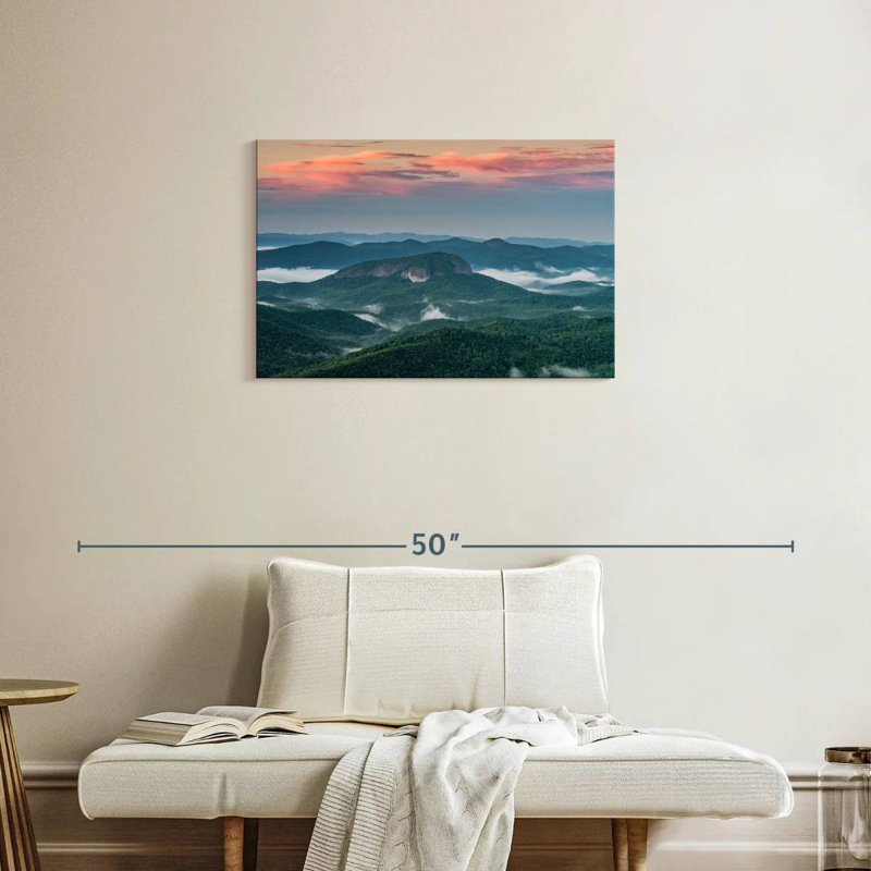 Kerrick Misty Blue Ridge Mountains, H 20 po x l 30 po