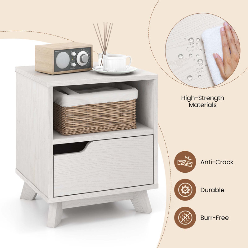 Andonis 14.5'' W Nightstand, Individual