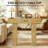 Wooden Rectangle End Table