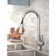 Moen Kiran One-handle High Arc Pulldown Kitchen Faucet with Power Clean