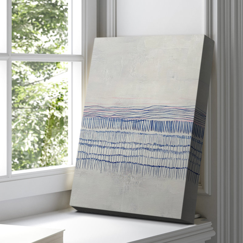 Abstrait, toile tendue avec châssis de la collection CDLxxviii - prêt à être accroché, H 18 po x l 12 po