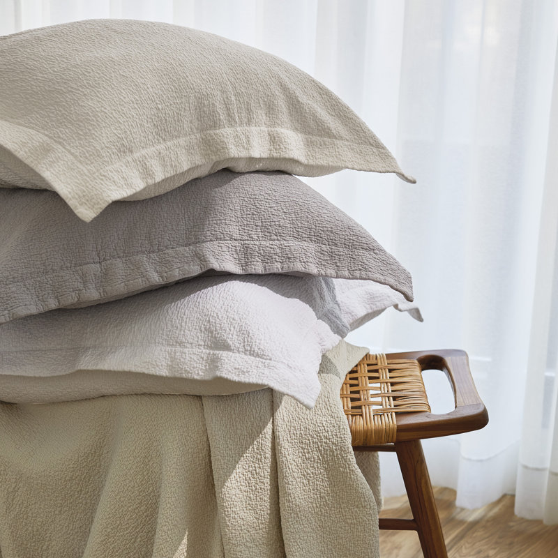 Lucca 100% Cotton Matelassé, King, silver