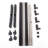Single-Bar Horizontal-Stretching Stand Clothes Rack