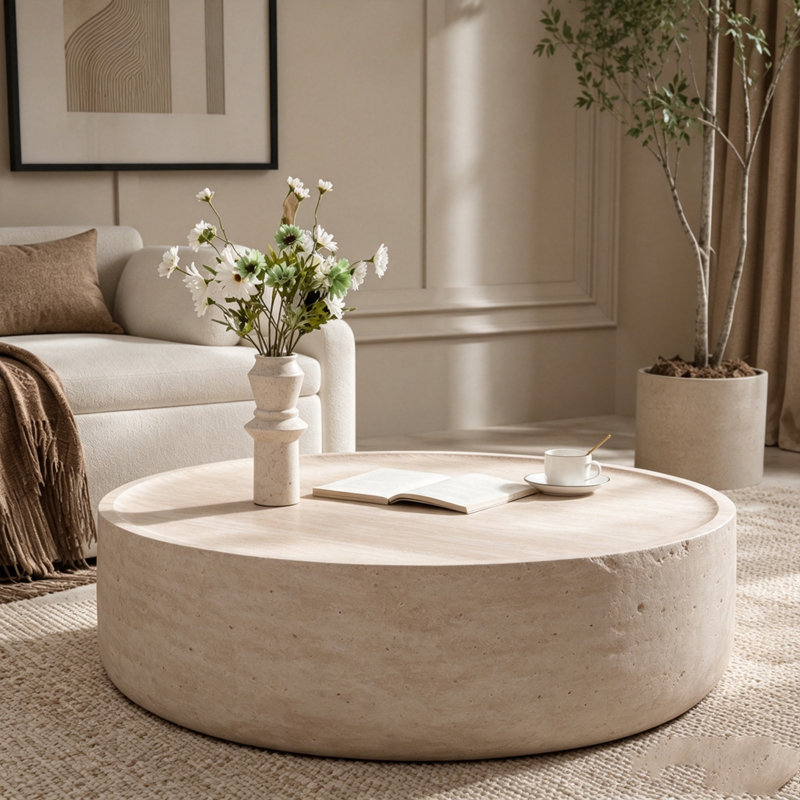 Table basse ronde 39,37 "