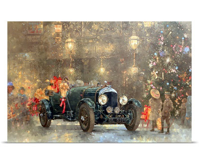«Yoshida Christmas Bentley» par Peter Miller, reproduction d'art