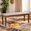 Polyester Upholstered Bench