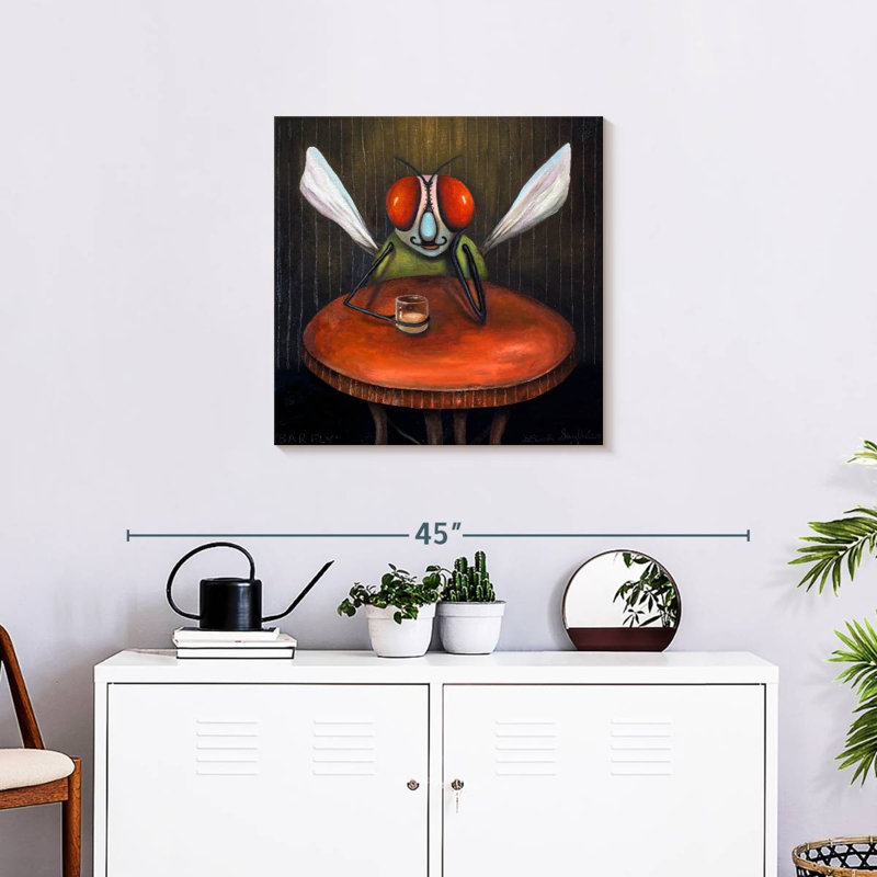 Ketti Bar Fly, 24" H x 24" W