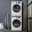 Roomart DUO Tall Washer Dryer Stacker Cabinet White Vertical Laundry Unit Space Saving Design,-116860683