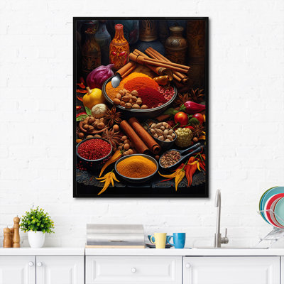 Food Exotic Spices - Food Wall Art