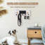 Manufactured Wood Wall Organizer with Key Hooks-2057468836