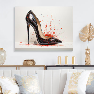 " Red High Heels Sophistication II "