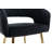 18.9'' H Velvet Upholstered Armchair-2069701953