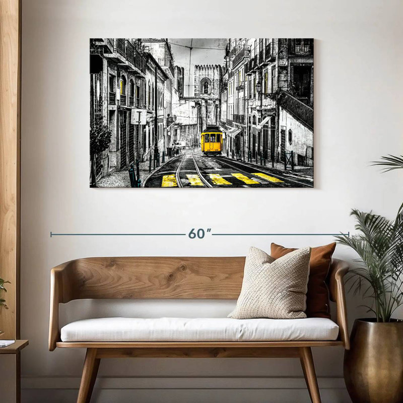 Sireci Lisbon Tram Pop, 30" H x 45" W