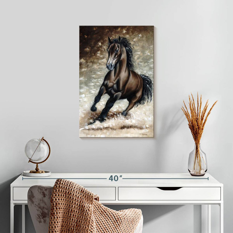 Brampt Frisky Arabian, 24" H x 16" W