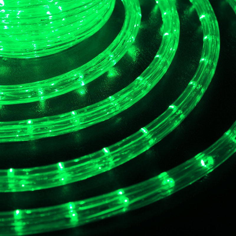 Cordon lumineux à DEL, 100 pi, 91, Vert