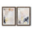 Indigo Blush and Gold III - ensemble de 2 peintures encadrées-296791066-296791070