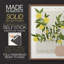 Affiche Amalfi Lemon, reproduction encadrée - bois massif-1659006276-1659006332