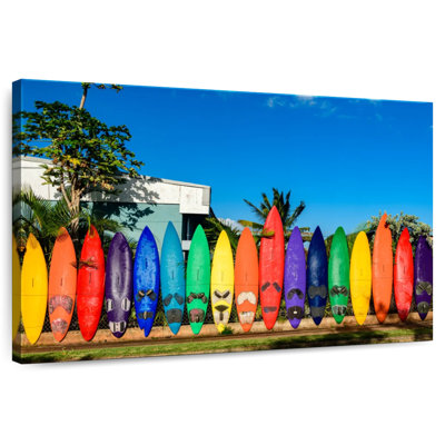 Senne Surfboard Fence In Paia
