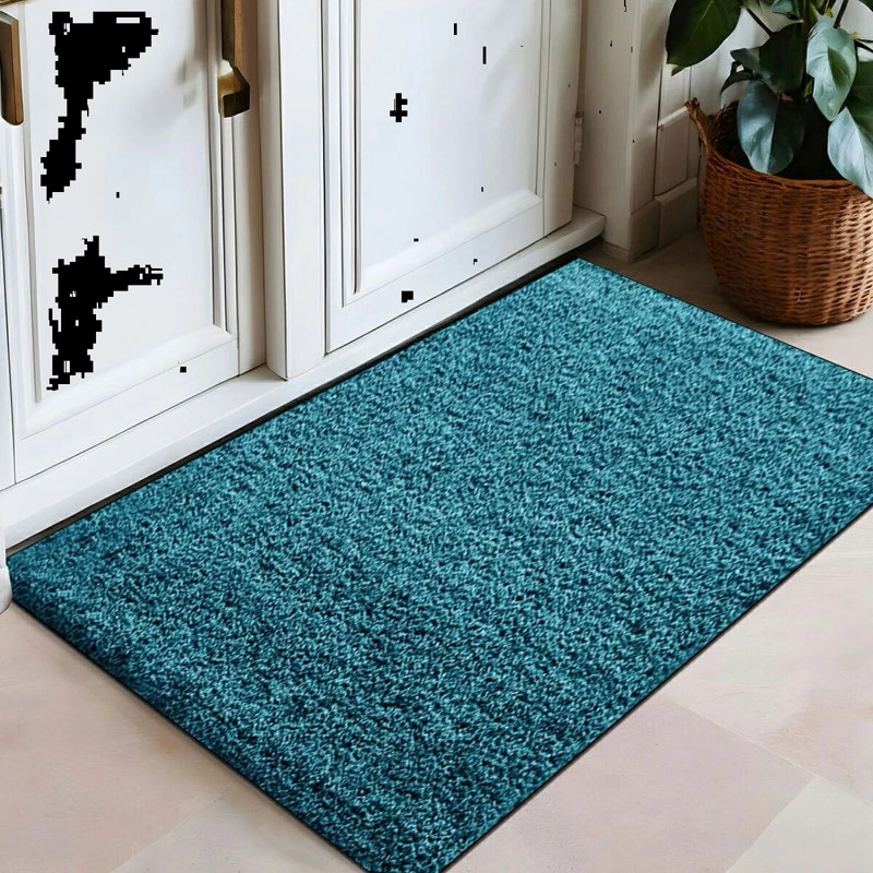 Indoor Doormat, Teal