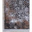 Tapis floral noir / vison Frederico-429363174