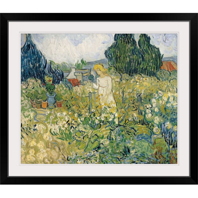 Mademoiselle Gachet dans son jardin à Auvers-Sur-Oise par Vincent Van Gogh - reproduction