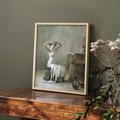 «Vintage Portrait Print Lxxix» sur papier