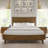 Camira Queen Size Solid Wood Slat  Bed Pine Platform,Caramel-1503930203-1511971424