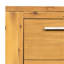 Table de chevet de 22 po de hauteur, 20,7 x 15,4 po, facile à glisser, compacte avec suffisamment d'espace intérieur, en bois massif et naturel et brun, caractéristique d'ouverture de 20,7 po x 15,4 po x 22 po de style champêtre français