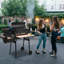 Barbecue au charbon avec fumoir Rebuyhome