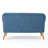Love seat(Muted Blue)-1781476112