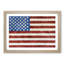 Painted American Flag - Single Picture Frame Print on MDF-56704728-56704729