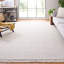Tapis géométrique en laine et en coton tissé à la main Altis-70813128